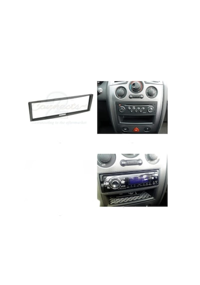 Renault Scenic İle Uyumlu 2004-2009 1-dın Teyp Çerçevesi