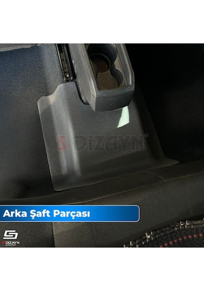S-dizayn Dacia Duster 2 Halı Kenar Kaplama Seti 2018 Üzeri 5 Prç A+ Kalite