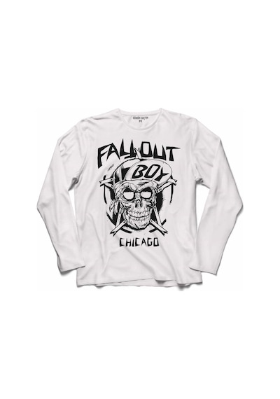 Fall Out Boy Logo Chıcago Uzun Kollu Tişört (518428438)