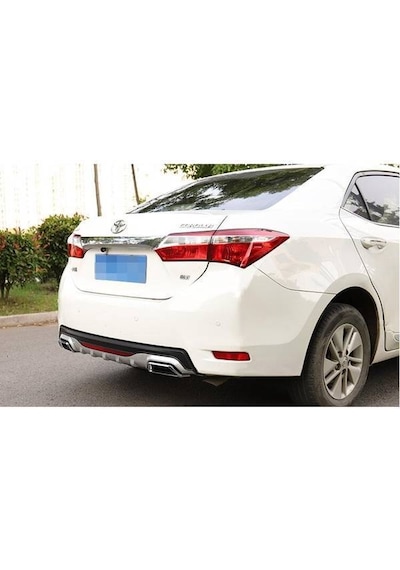 Toyota Corolla Uyumlu Difüzör 2013-2018 Reflektörlü Difizör