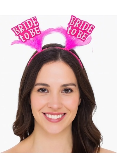 Magicool Pembe Renkli Bride To Be Parti Tacı Bekarlığa Veda Gecesi İçin Standart