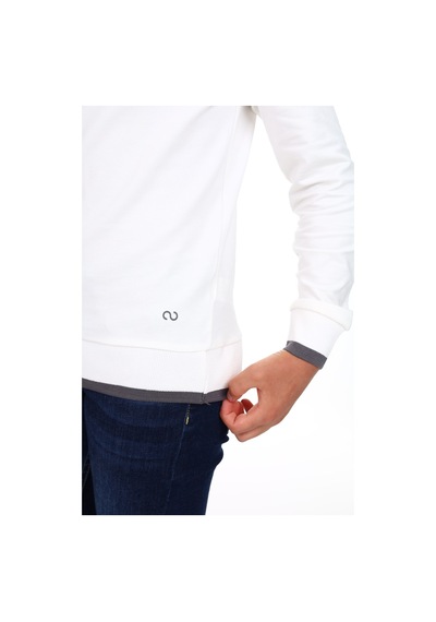 Toontoy Erkek Çocuk Baskılı Sweatshirt Ekru