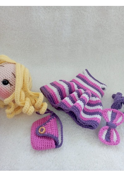 Amigurumi Sıla Bebek 02 - Çok Renkli