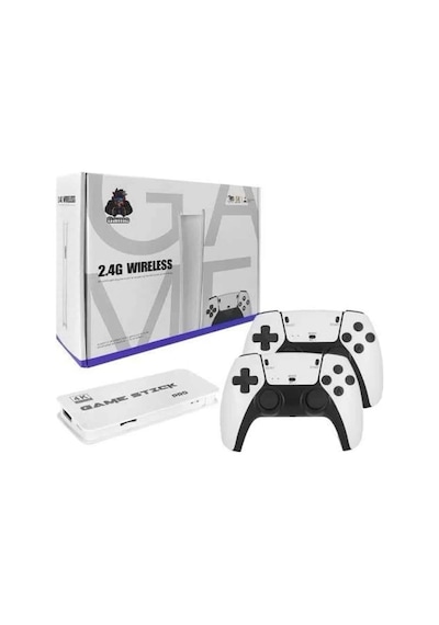 3d 4k 2000 Oyunlu Game Stick Oyun Konsolu Çift Konsol