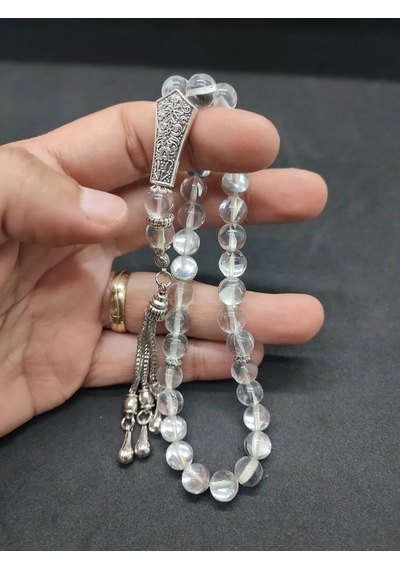 Özel Püskül Di Zayn Doğal Aki K Taşı İsk9331 Açık Gri