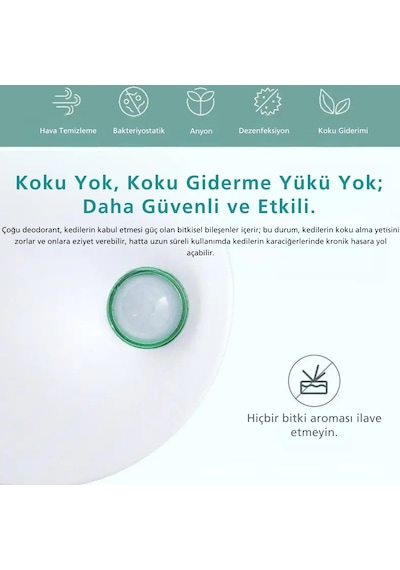 Monozone Evcil Hayvan Koku Giderici Kum Kokusu Arıtımı Koku Giderici