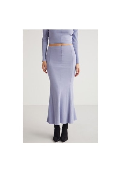 2Y Premium Midi Lila Slim Fit Üst İle Yaza Uygun Tarz Açık Bej