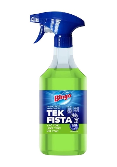 Bingo Tek Fısta Ultra Güçlü Yağ Çözücü Sprey 900 ML