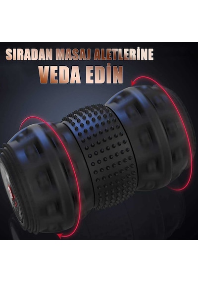 Simo Boyun Bel Sırt Ayak Omuz Karın Bacak Masaj Aleti Cihazı Mavi