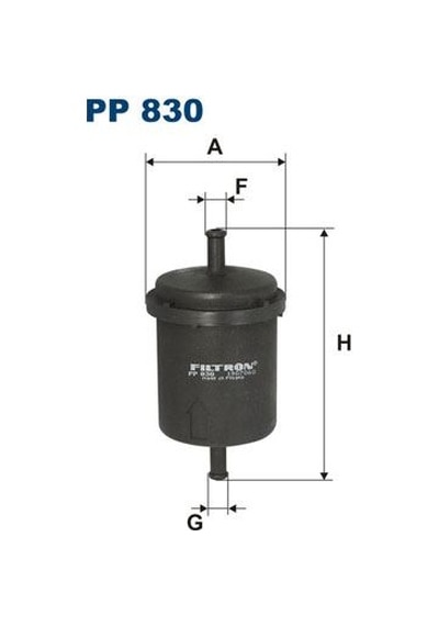 Fıltron Pp830 Benzın Fıltresı Enj Uno Slx R 9