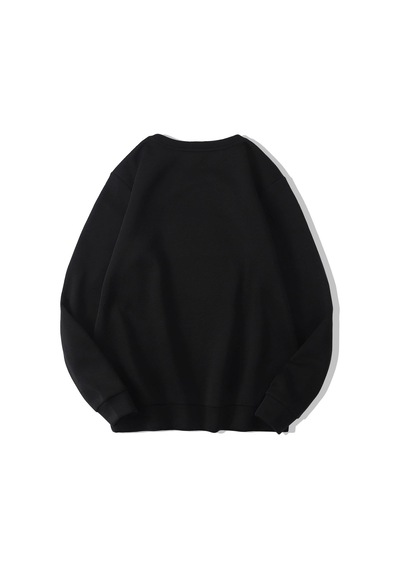 Brz Collection Unisex Oversize Delicacy Sweatshirt Siyah