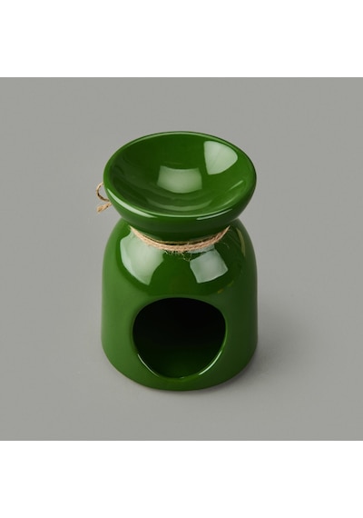 Deco Buhurdanlık - Yeşil - 11,5 Cm Renkli
