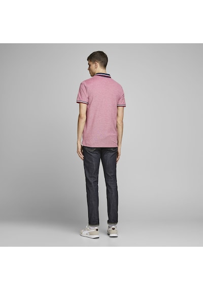 Jack & Jones Basic Polo Tisört-Paulos 12136668 Rio Red Kırmızı