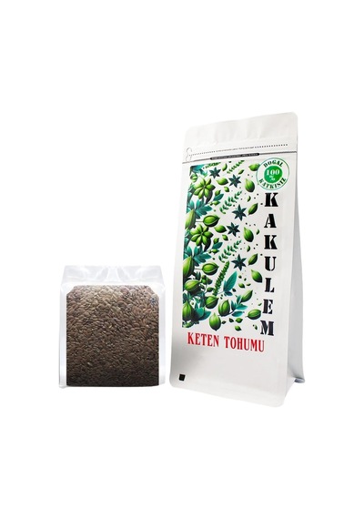 Sertifikalı Temiz Katkısız Keten Tohumu 500 Gr