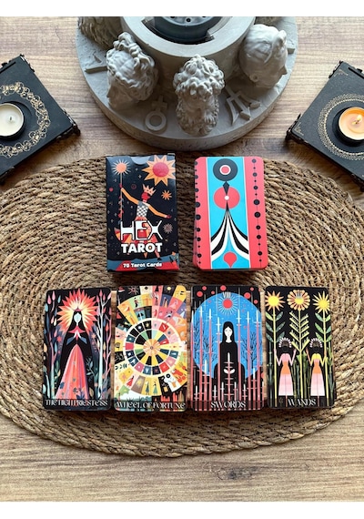 Hex Tarot Destesi 78 Kart - Arındırma Kesesi Hediyeli