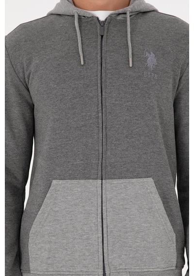U.s. Polo Assn. Erkek Antrasit Melanj Hırka Örme 50290255-vr081 Antrasit Melanj U.s. Polo Assn. Erkek Antrasit Melanj Hırka Örme 50290255-vr081 Antrasit Melanj