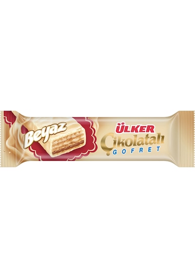Çikolatalı Gofret Beyaz 35 G X 24 Adet