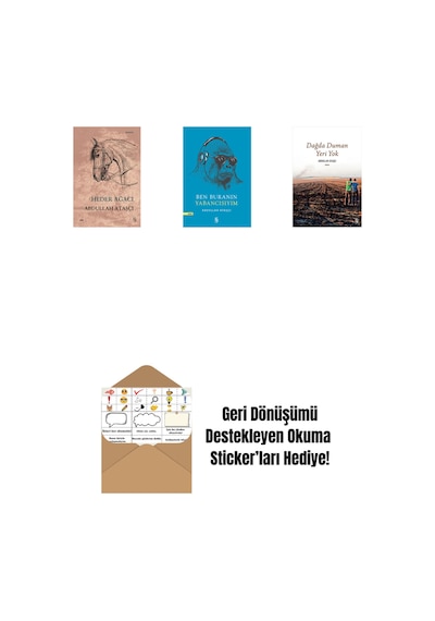 Heder Ağacı + Ben Buranın Yabancısıyım + Dağda Duman Yeri Yok + Okuma Sticker'ları