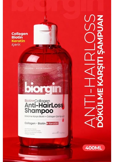 Biorgin Collagen+biotin Anti Hairloss Şampuan 400 Ml