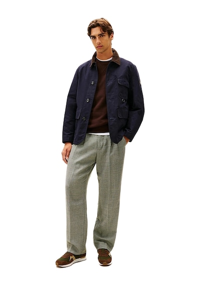 Tommy Hilfiger Fm0fm05679 Runner Icon Mix Erkek Günlük Ayakkabı Kahverengi