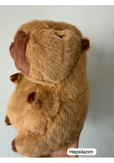 Oyuncak 25 Cm Capybara Kahverengi Peluş Kahverengi