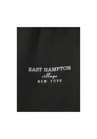 Tarzsokak Letter Embroidery Thermal Lined 4 Mevsim Eşofman Siyah