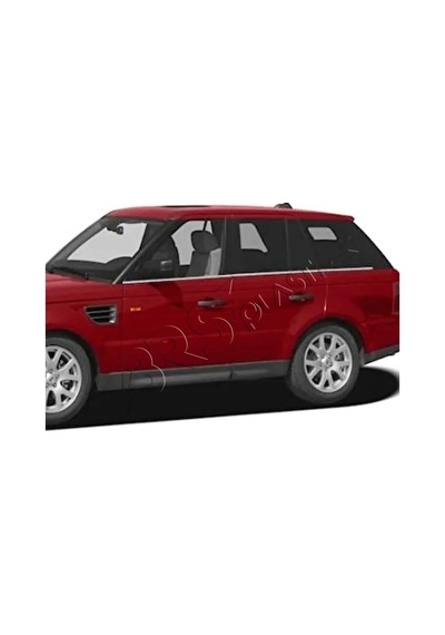 Range Rover Sport Uyumlu Krom Cam Çıtası 6 Parça Paslanmaz Çelik