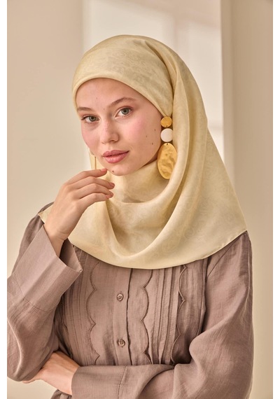 Silk Home Shiny Eşarp 75012-01 Butter Yellow