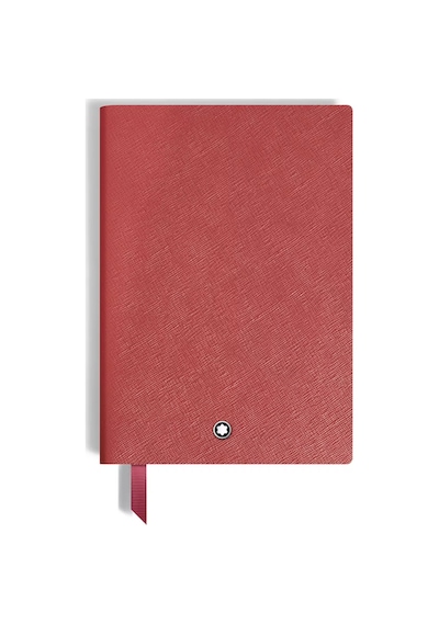 Montblanc Saffiano Deri Kırmızı Orta Boy Defter 134764