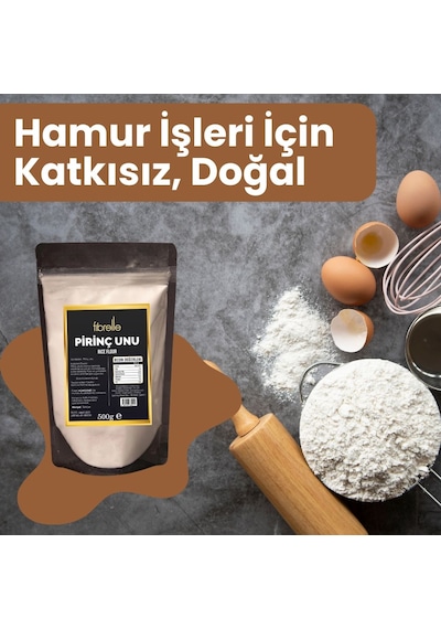 Fibrelle Pirinç Unu 500 G