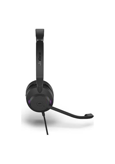 Jabra Evolve 2 30 Duo USB-C MS Kablolu Kulak Üstü Kulaklık