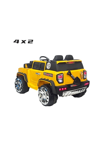 Akar Oyuncak İznik 4x2 12 Volt Uzaktan Kumandalı Akülü Suv Çocuk Arabası Sarı