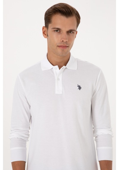 U.s. Polo Assn. Erkek Beyaz Sweatshirt 50307688-vr013 Beyaz