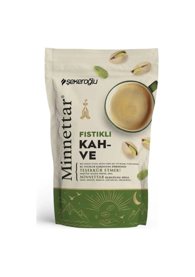 Minnettar Fıstıklı Kahve 165 Gr Geleneksel