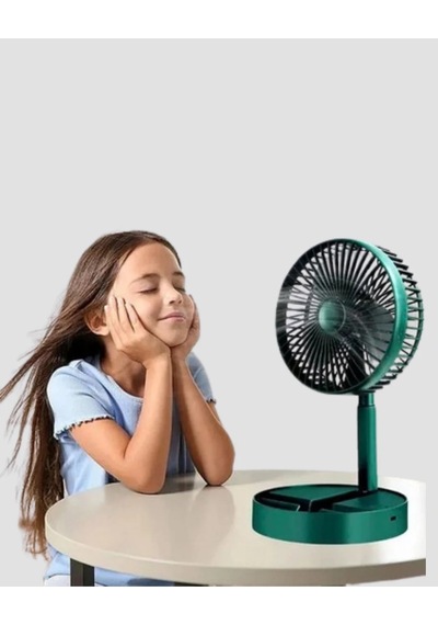 Pratik Katlanabilir Mini Fan 3 Kademeli Soğutma Şarjlı