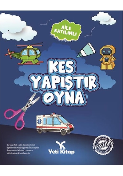 Kes Yapıştır Oyna 2 Yeti Kitap