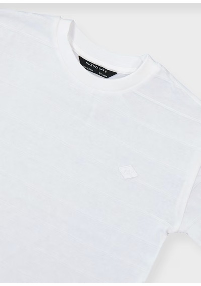 Mayoral Erkek Çocuk T-shirt 6029 Krem