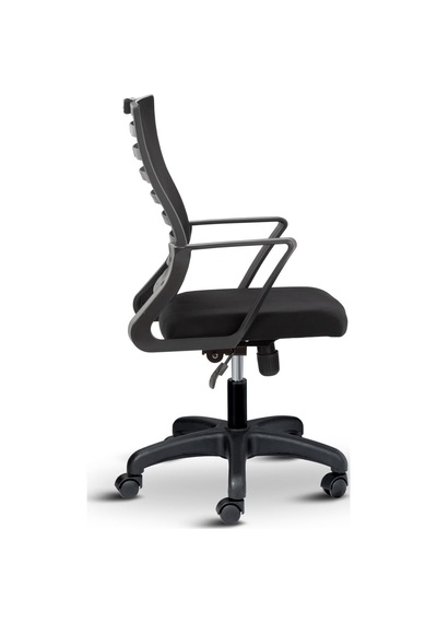 Tr Capri Fileli Başlıksız Ofis Koltuğu Çalışma Koltuğu Ergonomik Sandalye Tilt Mekanizmalı Ayarlanabilir Siyah Genel