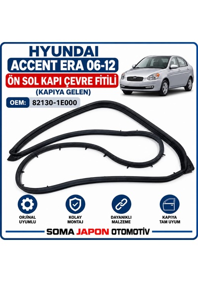 Hyundaı Era 06-12 Ön Sol Kapı Çevre Fitili Kapıya Gelen 82130-1e000