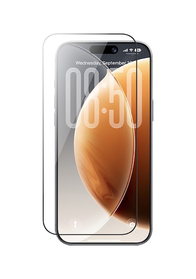 İphone 17 Pro Max Uyumlu Benks Omniwarrior Eye-friendly Cam Ekran Koruyucu Uygulama Aparatlı Şeffaf