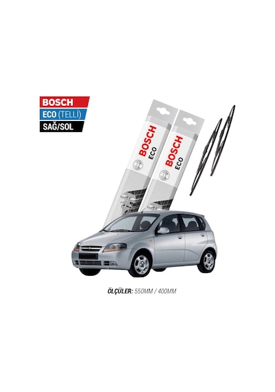 Chevrolet Kalos Silecek Takımı 2005-2009 Bosch Eco