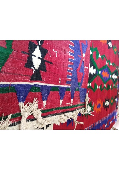 120Cm X 180Cm El Dokuması Yün Eşme Kilim Teşhir Ürün