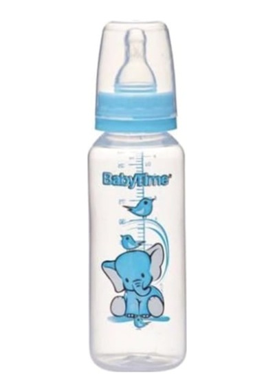 Babytime Pp Klasik Biberon 250 Ml 1 Numara 0-6 Ay Bt065 Mavi