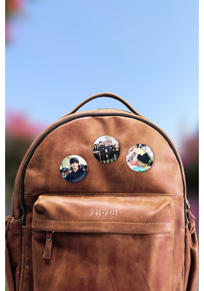 Teach You A Lesson Çanta Süsü Rozet İğneli Buton Rozet Seti 3 Adet Üçlü