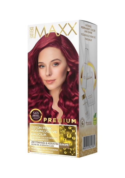 Premıum Yarı Kit Set Saç Boyası 5.65 Nar Kızılı