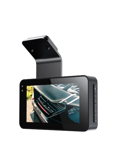 Black Box Wifi Li Araç İçi Kamera 3 İnç Ekranlı Ön Ve Geri Görüş Kameralı Mikrofonlu 1296p Super Hd