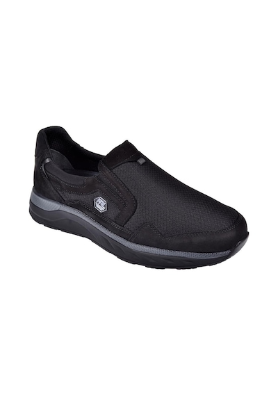 Forelli Comfort Üzeri File Erkek Spor Ayakkabı For-46005 Siyah-siyah Siyah