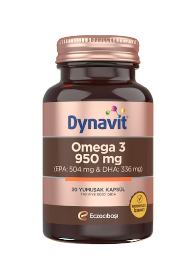 Omega 3 950 Mg 30 Yumuşak Kapsül - Yüksek Epa & Dha - 1400mg Balık Yağı