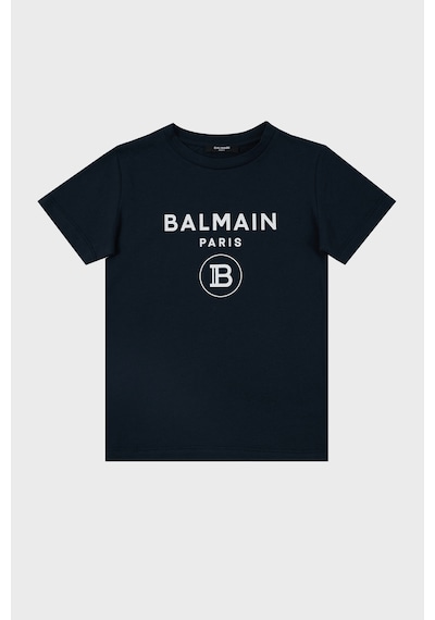 Balmain Çocuk T Shirt 6m8701 Mx030 621bc Lacivert