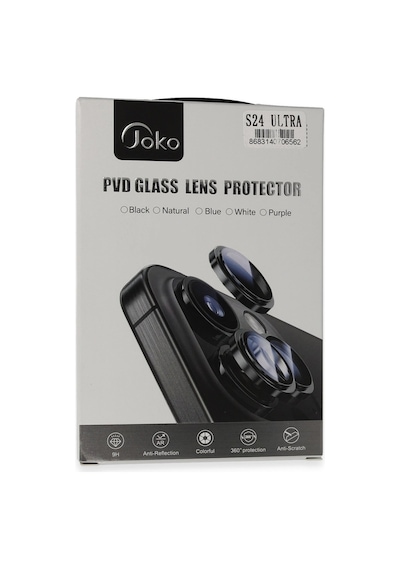 Joko Galaxy S24 Ultra Pvd Metal Kamera Lens - Siyah